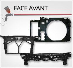 Armature et masque face avant automobile