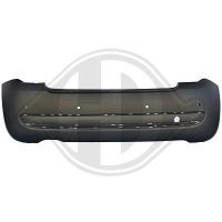 Bouclier arrière FIAT 500 + Parktronic + chrome