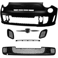 Bouclier avant complet FIAT 500 look abarth