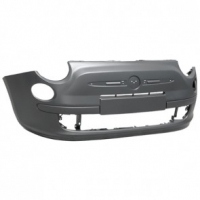 Bouclier avant FIAT 500 pour moulures chrome