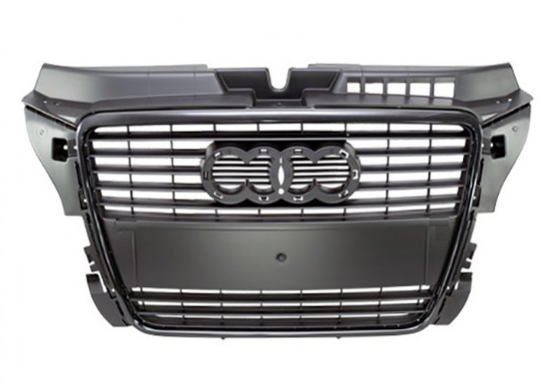 Calandre noir mat contour noir AUDI A3