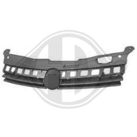 Calandre noir sous logo Opel Astra H