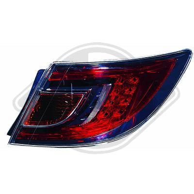 Feu arrière rouge MAZDA 6