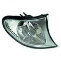Feu clignotant blanc contour argenté BMW série 3 E46