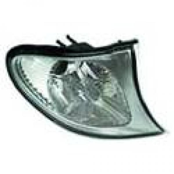 Feu clignotant blanc contour argenté BMW série 3 E46