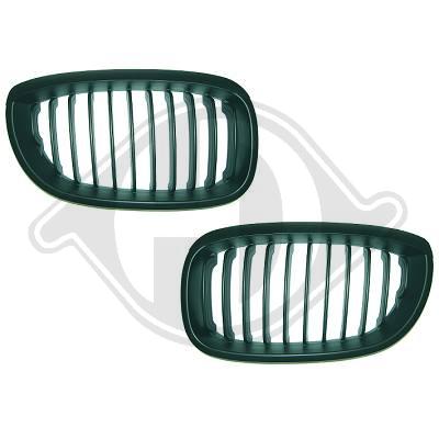 grilles de calandre noir X 2 bmw e46 coupé / cabriolet ci