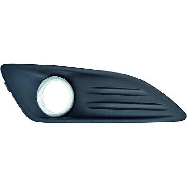 Grille coté pare choc avant Ford Fiesta + chrome
