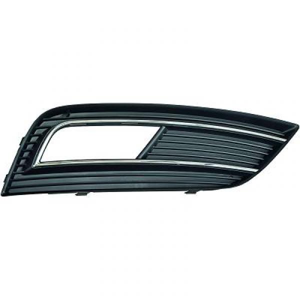 Grille coté pare chocs avant Audi A4 phase 3