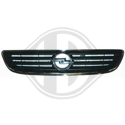 Grille de calandre contour chromé Opel Zafira