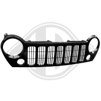 Grille de calandre à peindre double phares Cherokee KJ