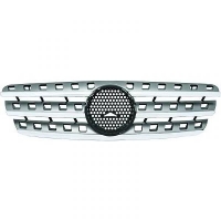 Grille de calandre argent et chrome Mercedes ML W163