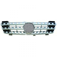 Grille de calandre chrome / argent Mercedes ML W164