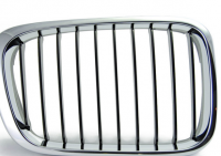 grille de calandre  noir + chrome bmw e46