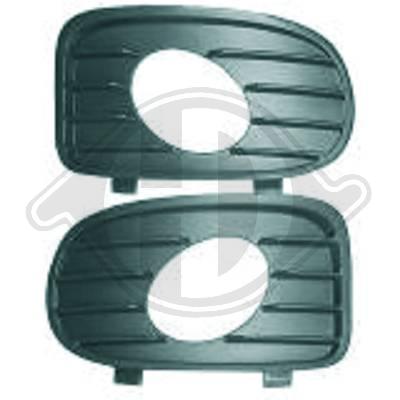 Grille latérale de pare choc avant Opel Vectra B