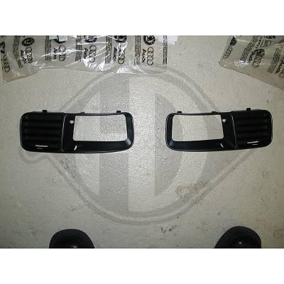 Grille de pare chocs pour antibrouillard volkswagen polo