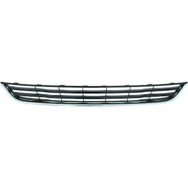 Grille inférieur pare chocs avant Ford Fiesta + chrome