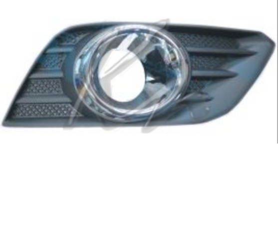 Grille latérale de pare chocs cadre contour chromé