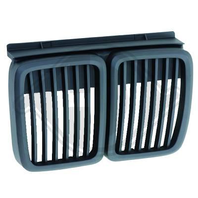 Grilles de calandre noir design BMW E30