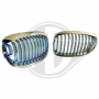 Grilles de calandre design chromé bmw e46 ci