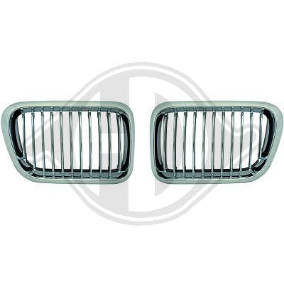 Grilles de calandre chromé X2 BMW E36 96/99