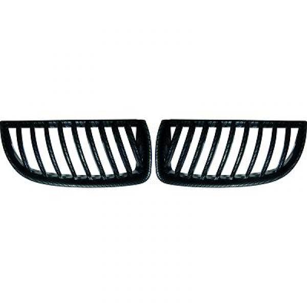 Grilles de calandre carbone BMW E90 et E91 X2