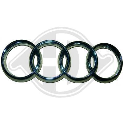 Logo motif Audi A6 chromé