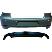 Bouclier Pare chocs arrière GOLF 6 look GTI + parktronic