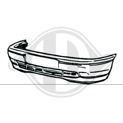 Pare chocs avant Opel Vectra