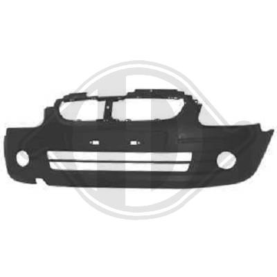 Pare chocs Avant opel agila avec antibrouillards