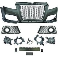 Pare chocs avant look Audi RS3 grille chromé
