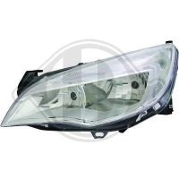 Phare avant chromé Opel Astra J