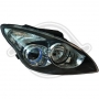 Phare avant fond noir Hyundai i30