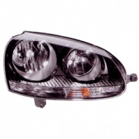 Phare avant fond noir GOLF 5 GTI