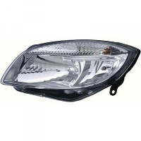 Phare avant H4 Skoda Fabia et Roomster