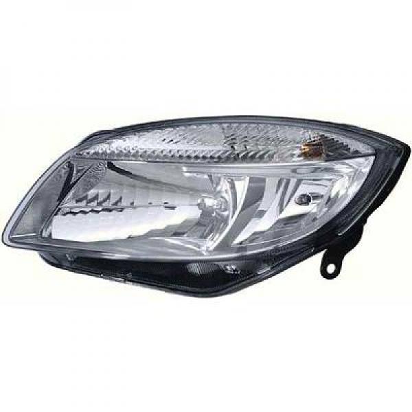 Phare avant H4 Skoda Fabia et Roomster