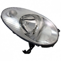 Phare avant Nissan Micra K12 fond chromé