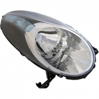 Phare avant Nissan Micra K12 fond chromé