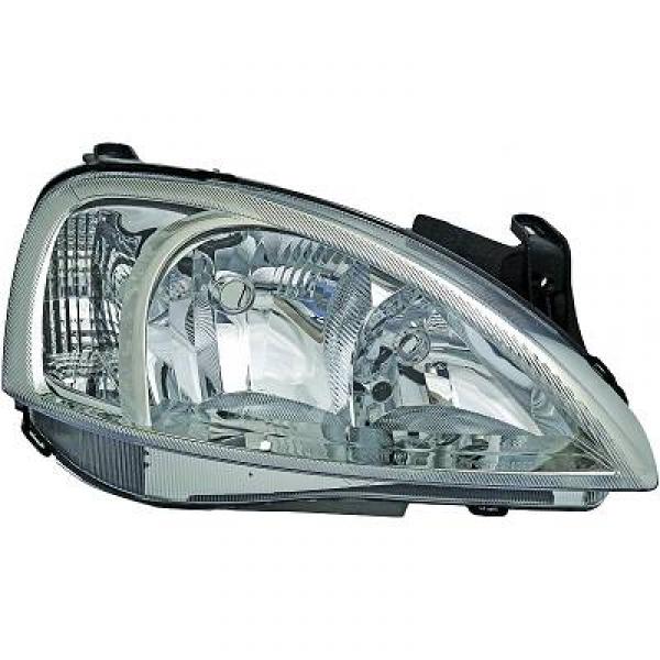 Phare avant Opel Combo système Valeo de 2004/06