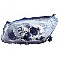 Phare avant RAV 4 III fond chrome