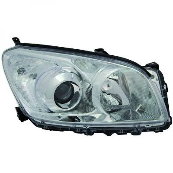 Phare avant RAV 4 III fond chrome