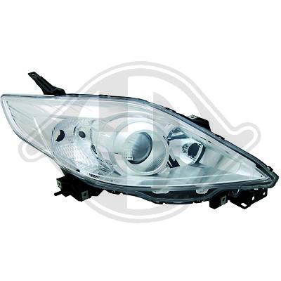 Phare chromé Mazda 5 CR 08/10