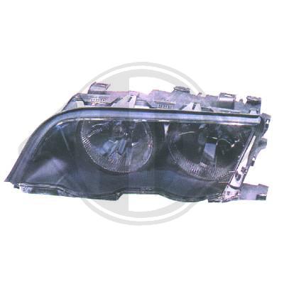 Phare depo noir bmw e46