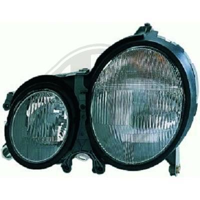 Phare HELLA Mercedes Classe E W210 H7+H7