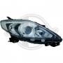 Phare noir Mazda 5 CR 08/10