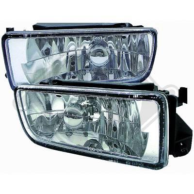 Phares antibrouillards chromé X2 BMW E36
