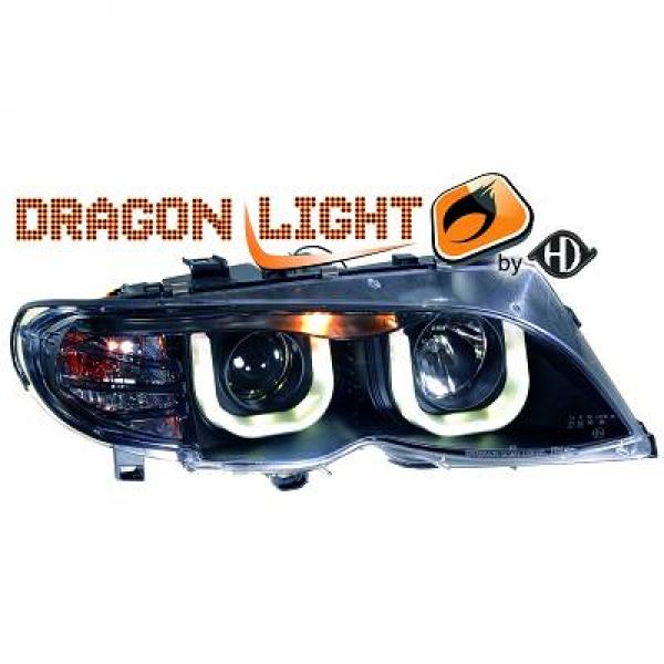 Phares Design à LED TFL BMW série 3 E46