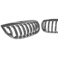 Set grilles de calandre chromé bmw série 1 E87