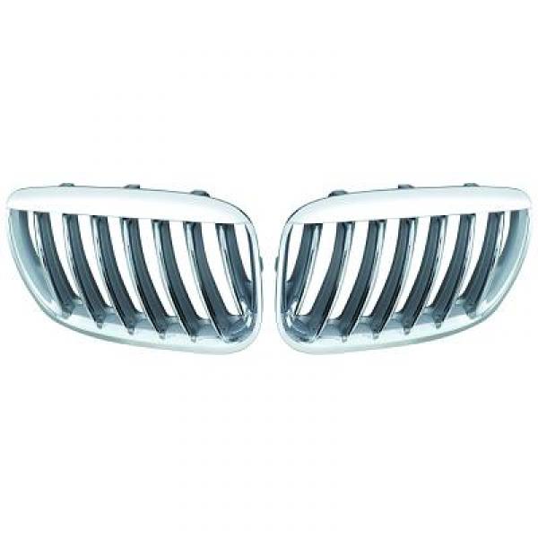 Set grilles de calandre chromé BMW X5 E53