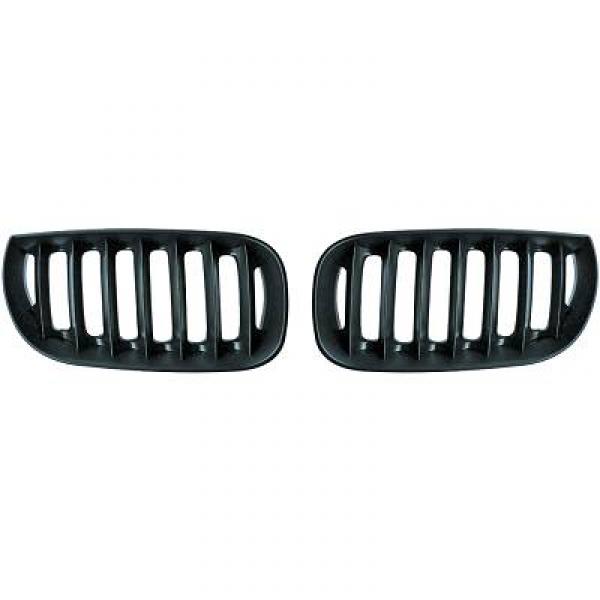 Set grilles de calandres noir BMW X3 E83