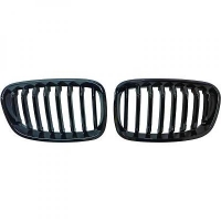 Set Grilles de Calandre noir Bmw Série 1 après 2011
